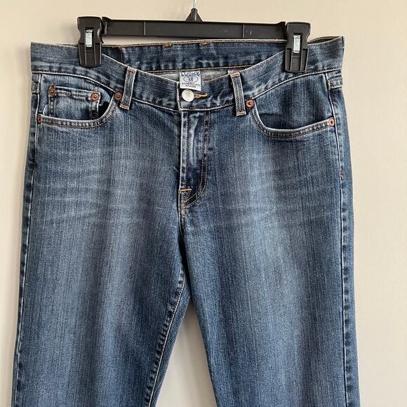 Lucky Brand Dungarees Denim Bootcut Jeans Size 10 81LS072 - Picture 2 of 10